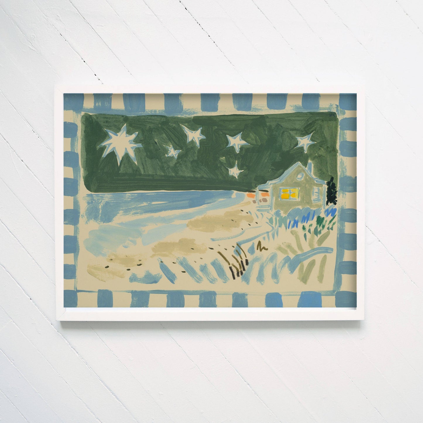 "Everybody's Home" Print: Unframed / No Mat / 24x30