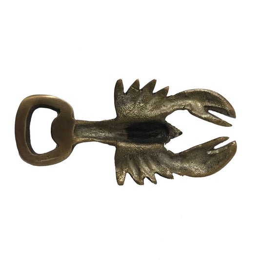 Antiqued Brass Lobster Bottle Opener | Barware | Kitchen