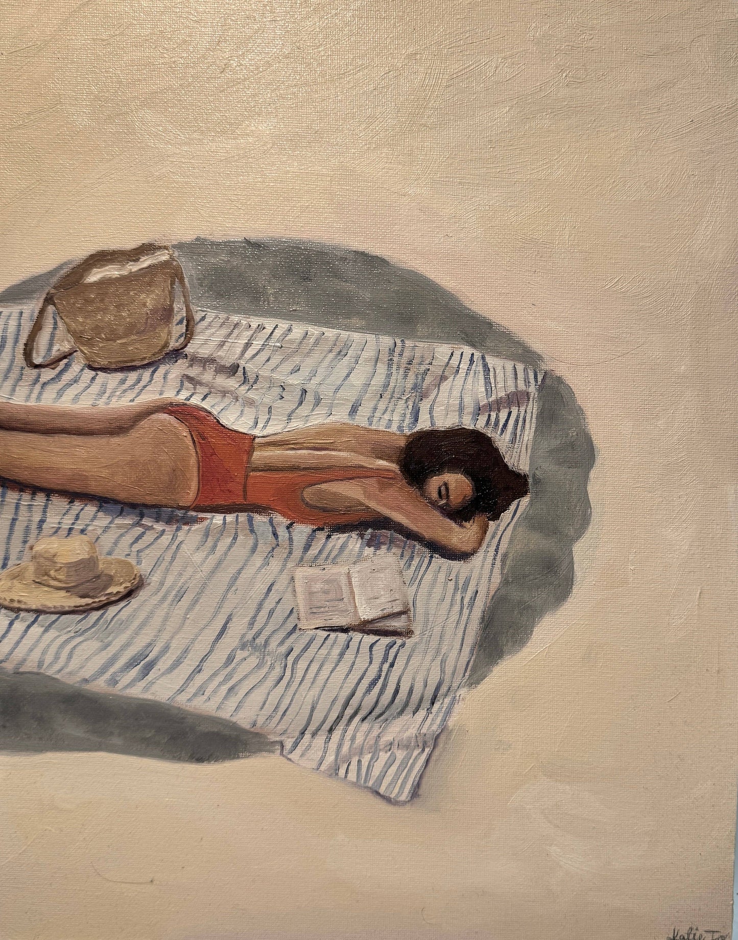 "Myrtos Beach" Print: 5x7