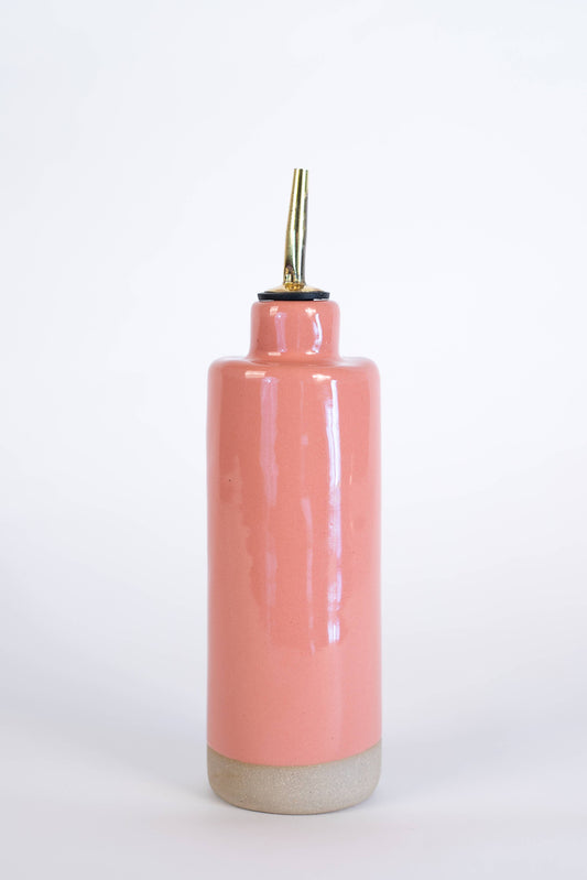 Handmade Tall Oil Dispensers: Papaya (glossy)