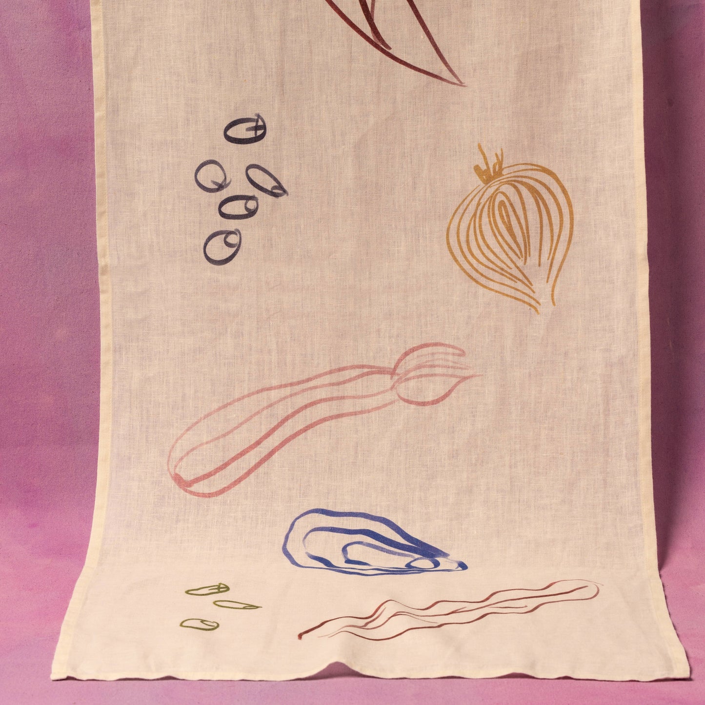 ‘Dinner’ Table Runner 230cm X 45cm