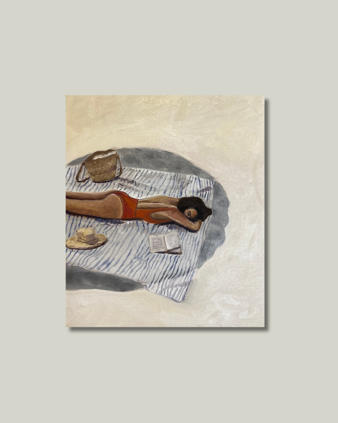 "Myrtos Beach" Print: 5x7