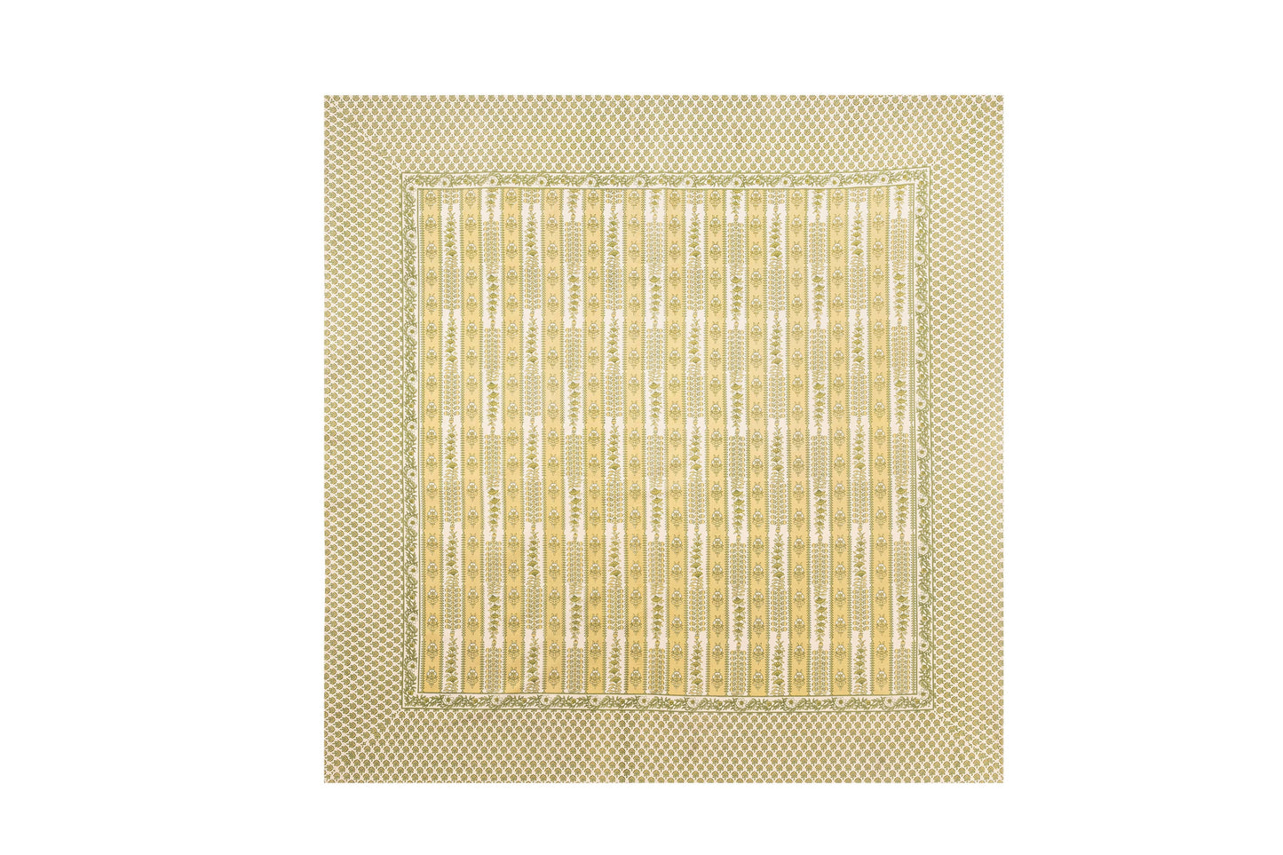 Provence Avignon Pistache Tablecloth: 90" x 90"