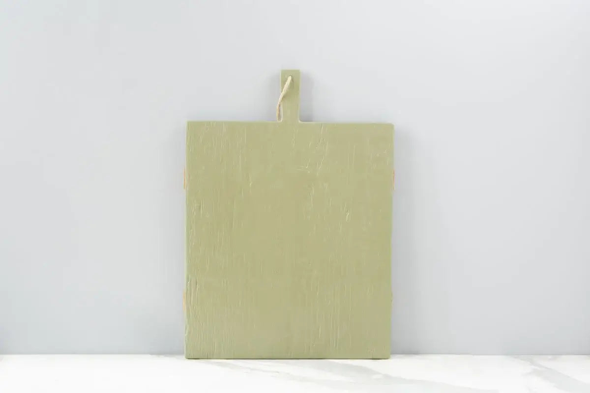 Sage Green Rectangle Wood Charcuterie Cheese Board, Medium