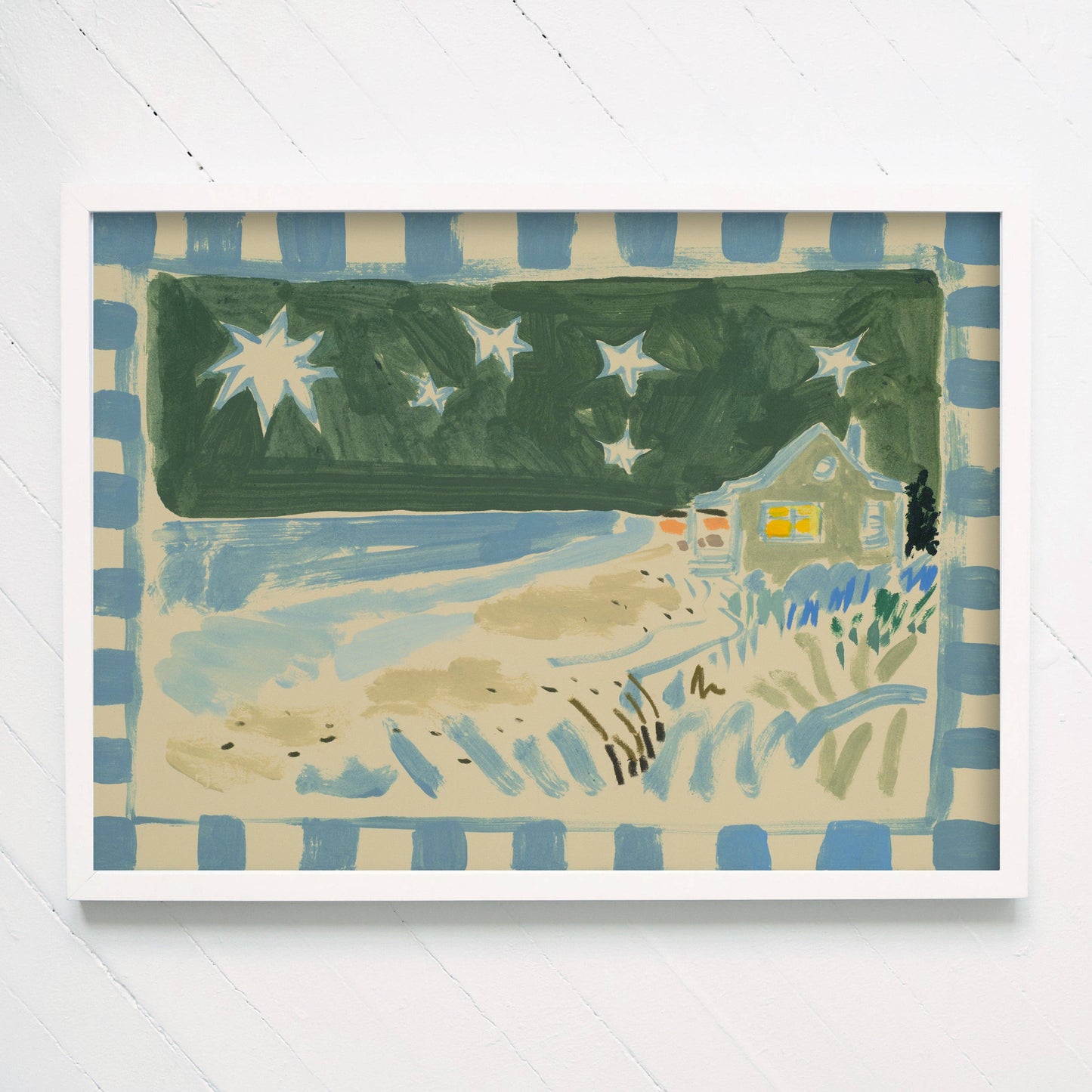 "Everybody's Home" Print: Unframed / No Mat / 24x30