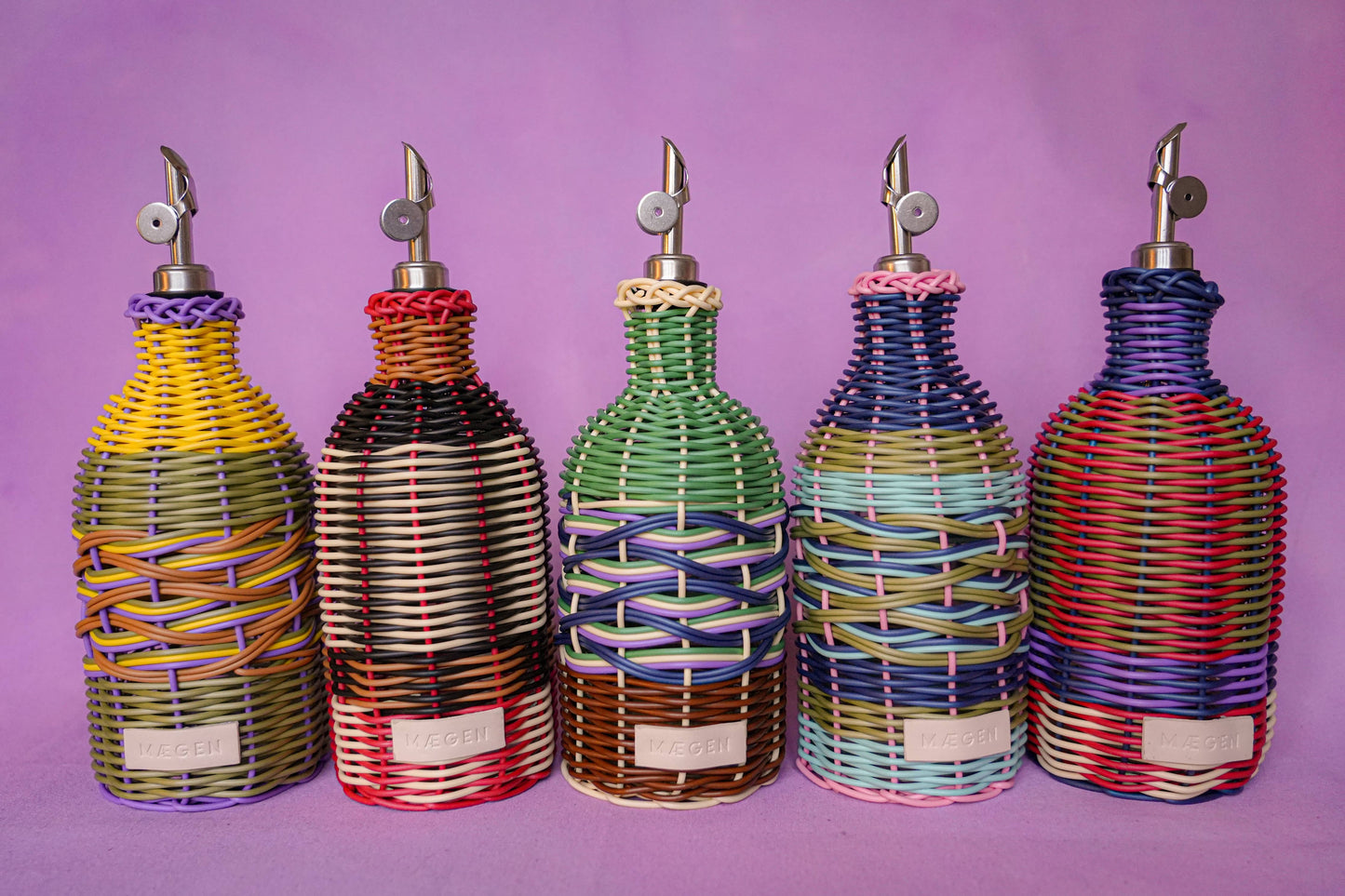 Maegen Oil Pourer - Yellow/Lilac