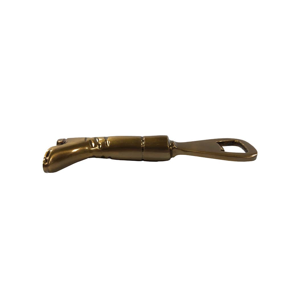 Antiqued Brass Equestrian Boot Bottle Opener | Kitchen