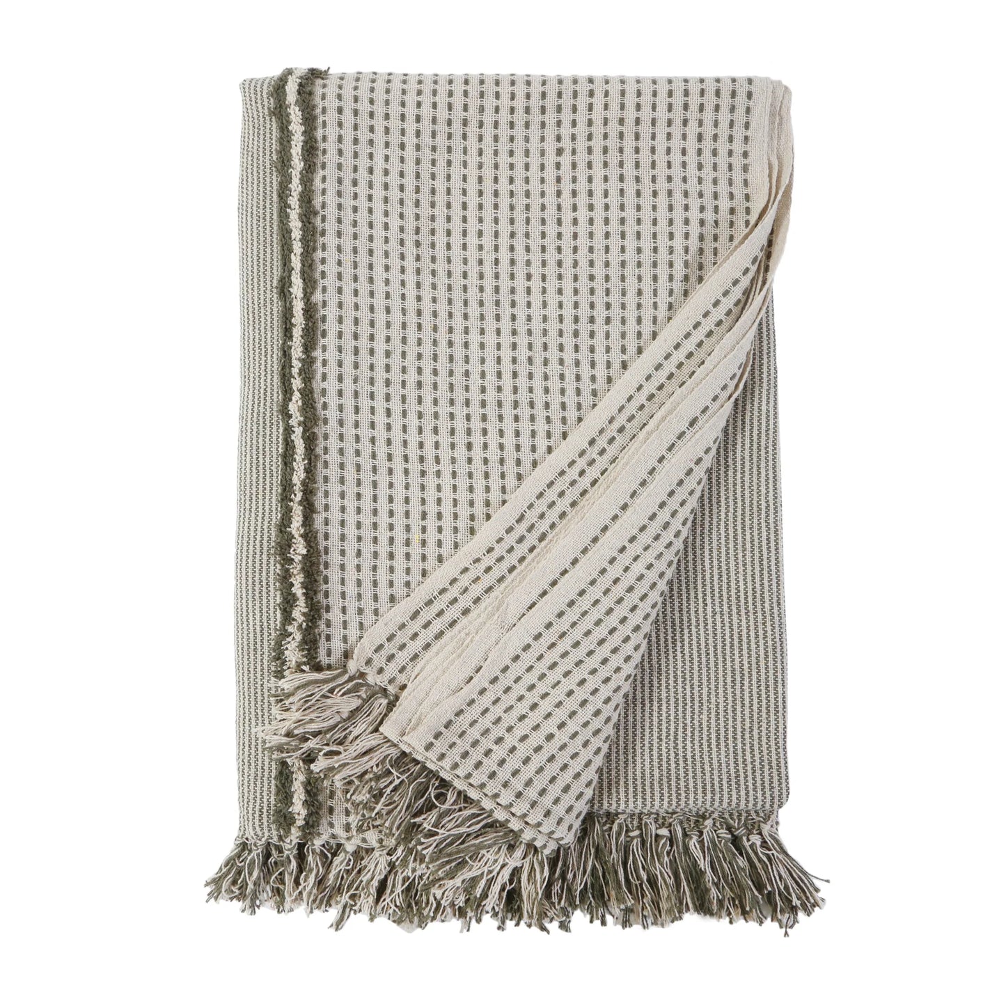 JAGGER OVERSIZED MMOSS THROW