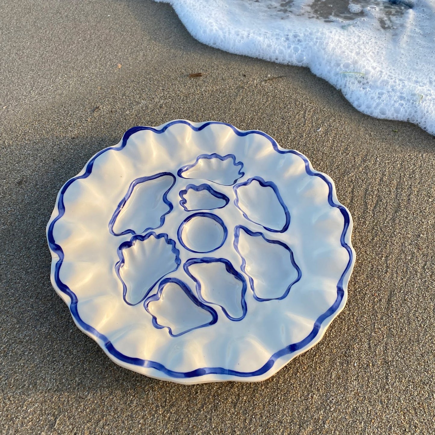 REX OYSTER PLATE - WAVES