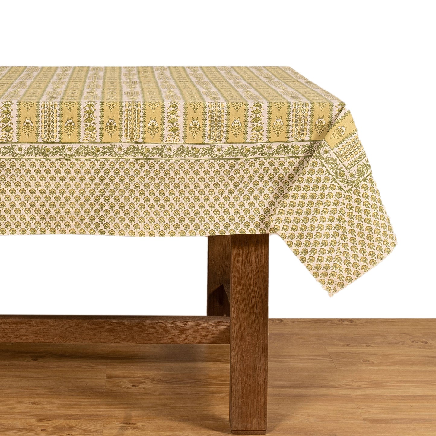 Provence Avignon Pistache Tablecloth: 90" x 90"