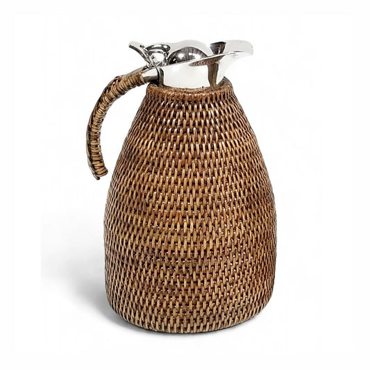 Rattan Thermal Coffee Carafe  (Stainless Steel) 1.5 L