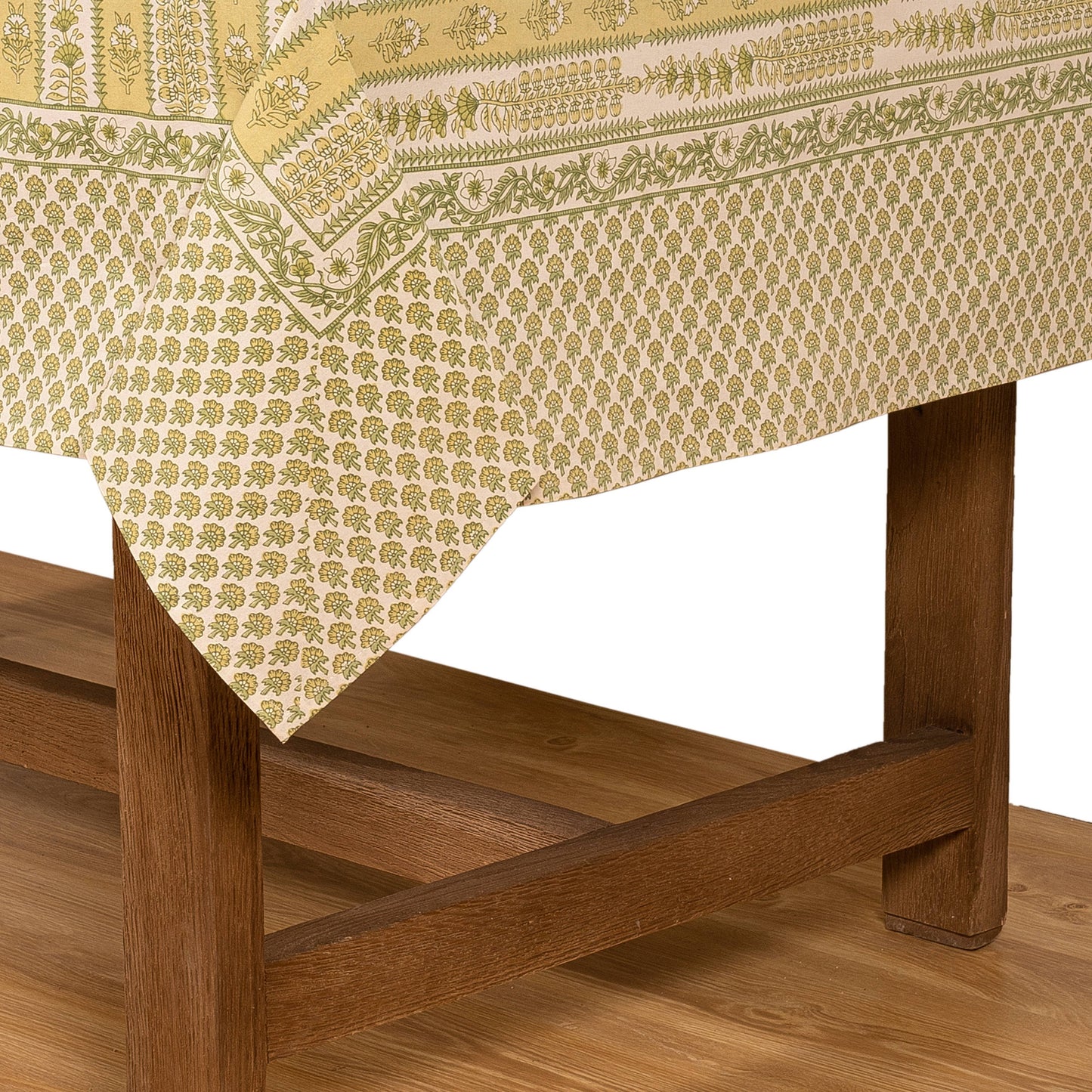 Provence Avignon Pistache Tablecloth: 90" x 90"