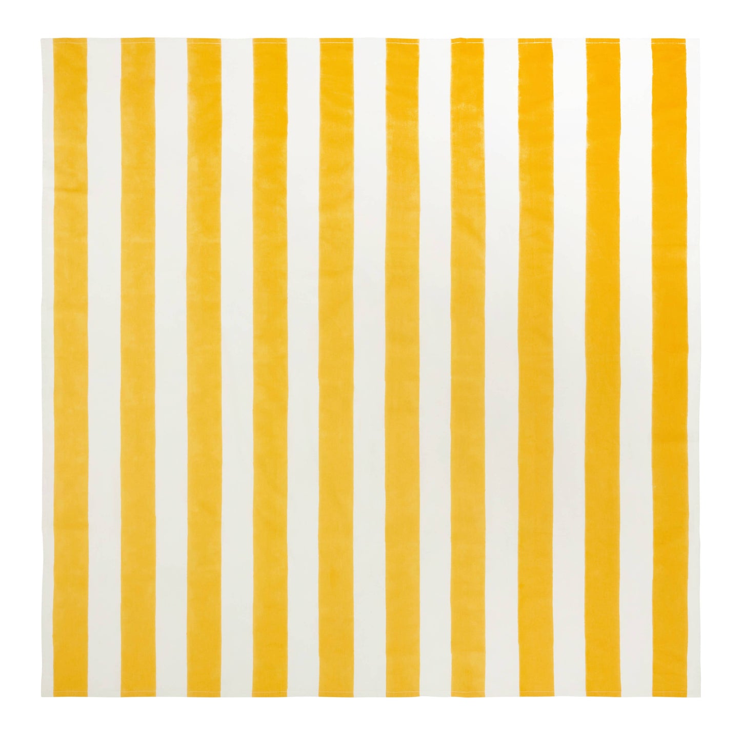 St. Tropez Yellow Stripes | French Tablecloth: 59" x 86"