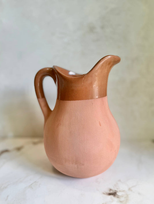 Red Clay Decorative Pitcher: Large